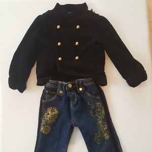 Baby Gap Jacket and Baby Phat Jeans 3T